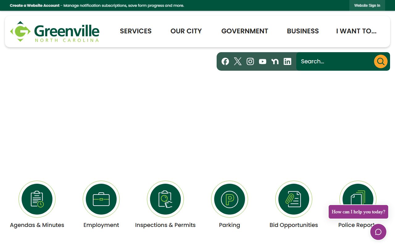 Greenville city government office for death records in Pitt County
