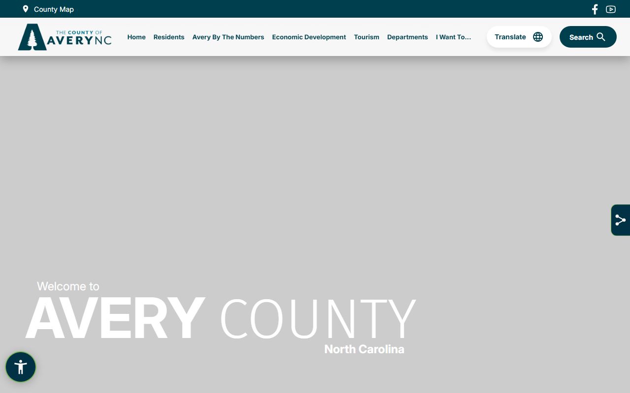 Avery County Register of Deeds website for death index records