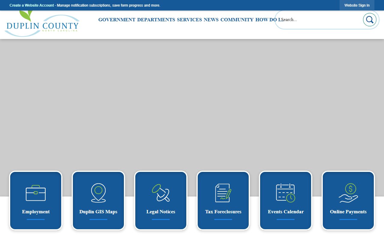 Duplin County Register of Deeds office for death index records
