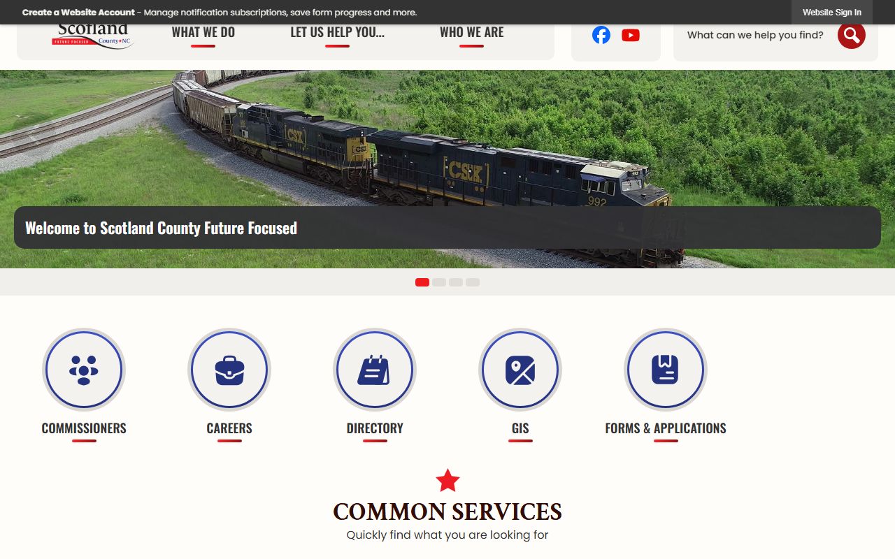 Scotland County Register of Deeds death records office